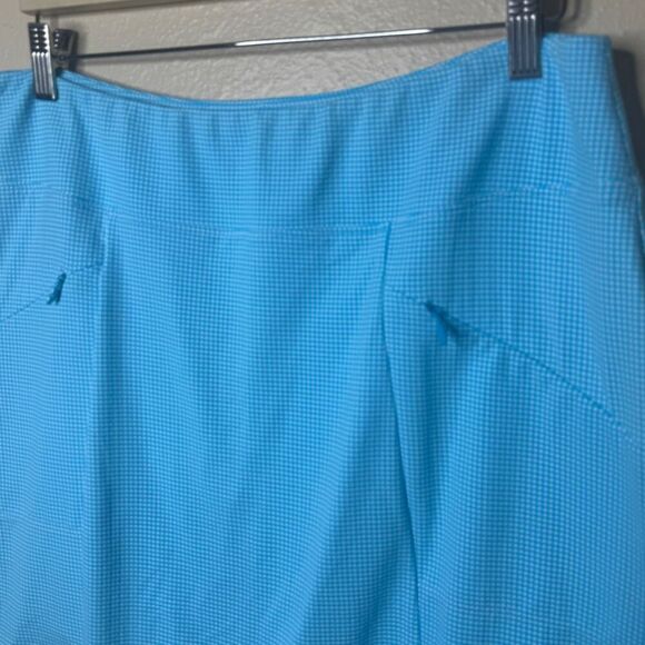 IBKUL Skort Women's Large Blue Sun Protective UPF 50+ Icefil Cooling Tech Golf - Picture 2 of 11